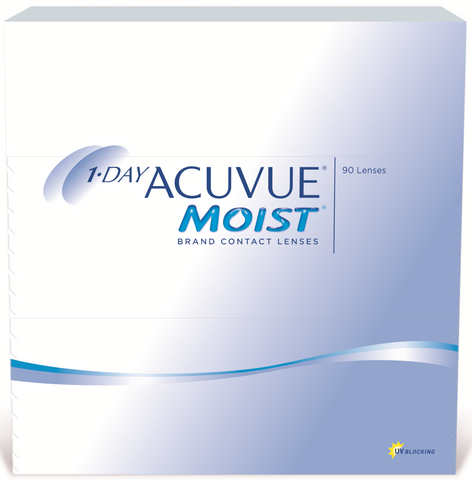 1 day Acuvue Moist 90 pack