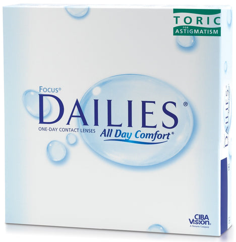 Focus Dailies Toric 90 pack